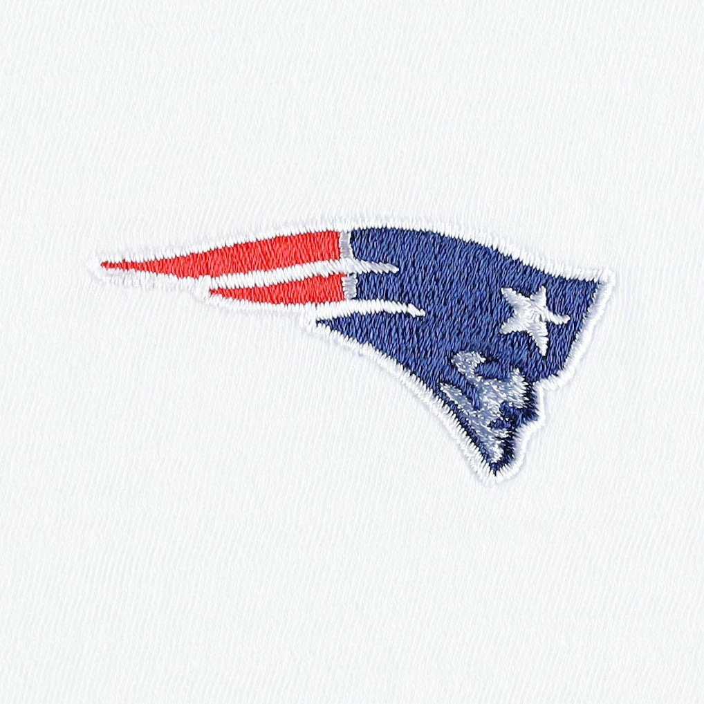 New England Patriots Laces Out Billboard Long Sleeve T-Shirt White - Tommy Bahama