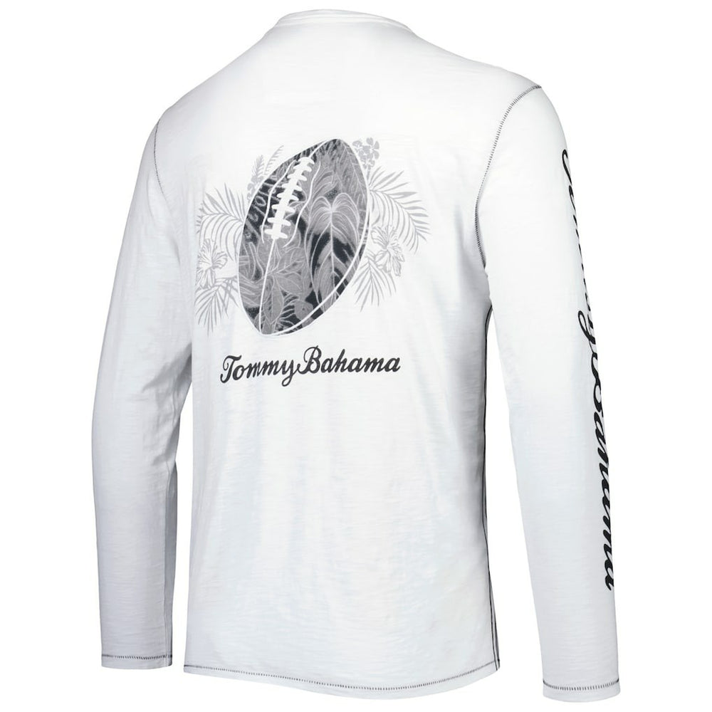 Philadelphia Eagles Laces Out Billboard Long Sleeve T-Shirt White - Tommy Bahama