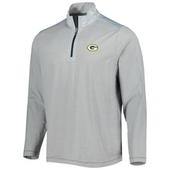 Green Bay Packers On Deck IslandZone Half-Zip Jacket Gray - Tommy Bahama