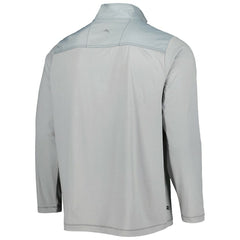 Pittsburgh Steelers On Deck IslandZone Half-Zip Jacket Gray - Tommy Bahama