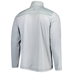 Washington Commanders On Deck IslandZone Half-Zip Jacket Gray - Tommy Bahama