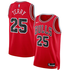 Nike - Dalen Terry Chicago Bulls Unisex 2022 NBA Draft First Round Pick Swingman Jersey - Icon Editi- Red