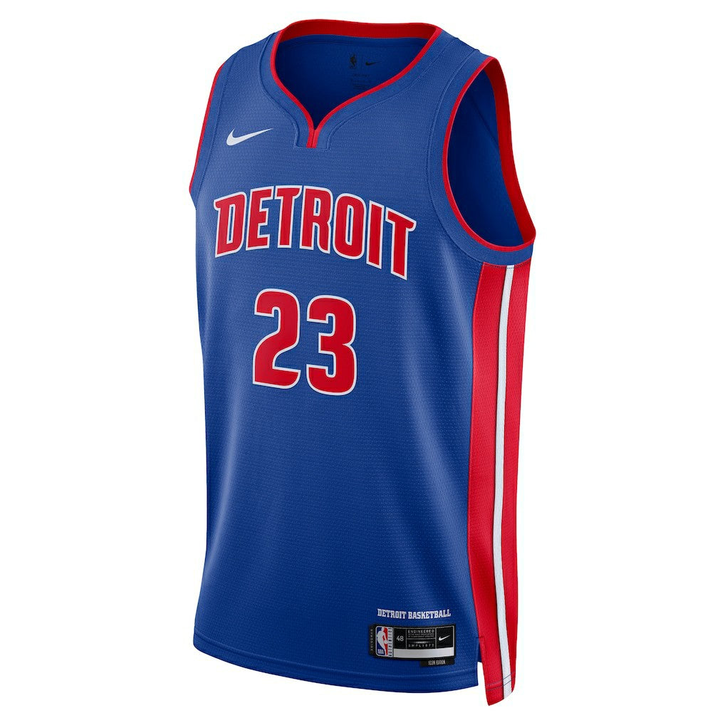 Jaden Ivey Detroit Pistons Unisex 2022 NBA Draft First Round Pick Swingman Jersey sale - Icon Editi- Blue | NBA Jerseys
