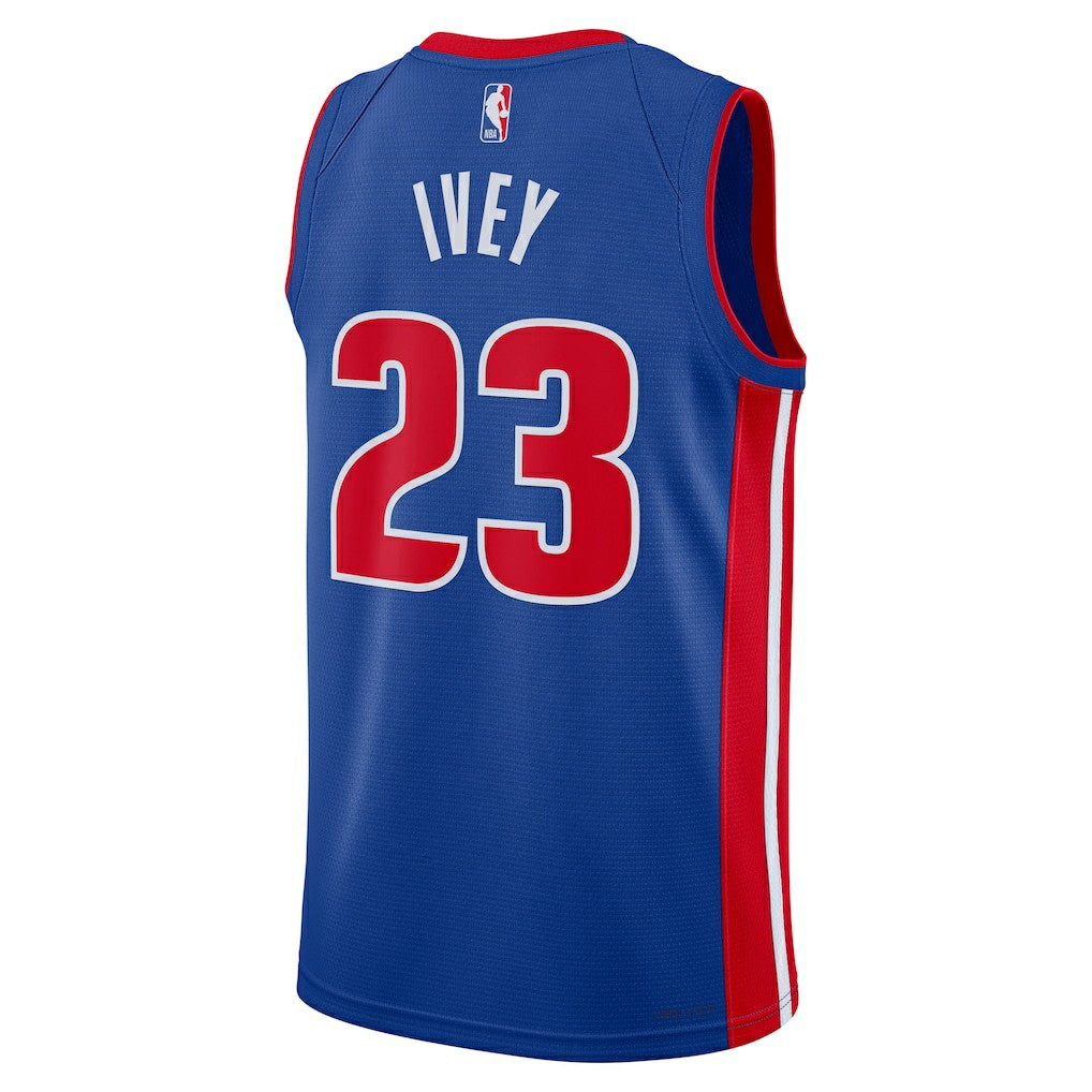 Jaden Ivey Detroit Pistons Unisex 2022 NBA Draft First Round Pick Swingman Jersey sale - Icon Editi- Blue | NBA Jerseys