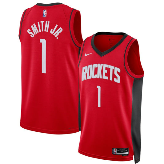 Jabari Smith Jr. Houston Rockets Unisex 2022 NBA Draft First Round Pick Swingman Jersey - Icon Edition - Red | NBA Jerseys