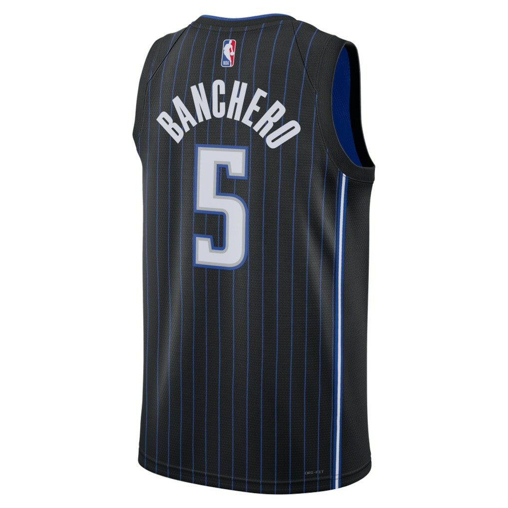 Nike - Paolo Banchero Orlando Magic Unisex 2022 NBA Draft First Round Pick Swingman Jersey - Icon Edition - Black