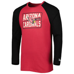 Arizona Cardinals New Era Current Raglan Long Sleeve T-Shirt Cardinal - NFL
