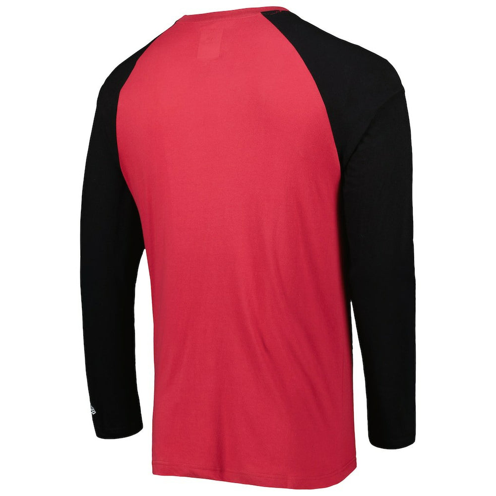 Arizona Cardinals New Era Current Raglan Long Sleeve T-Shirt Cardinal - NFL