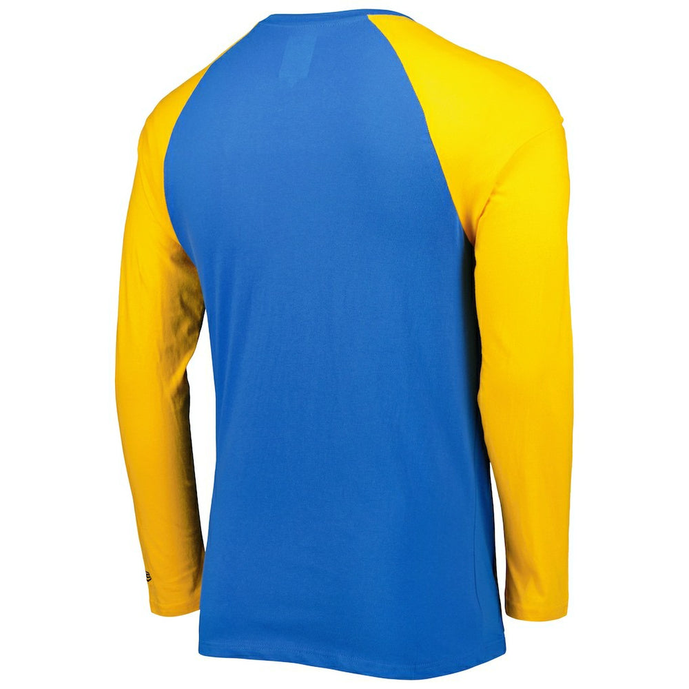 Los Angeles Chargers New Era Current Raglan Long Sleeve T-Shirt Powder Blue - NFL