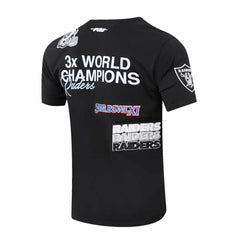 Las Vegas Raiders Pro Standard Championship T-Shirt Black - NFL
