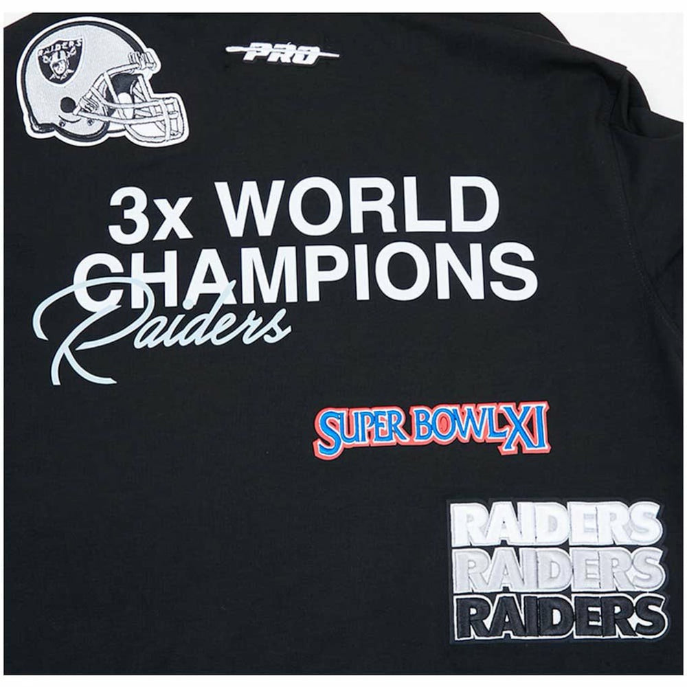 Las Vegas Raiders Pro Standard Championship T-Shirt Black - NFL