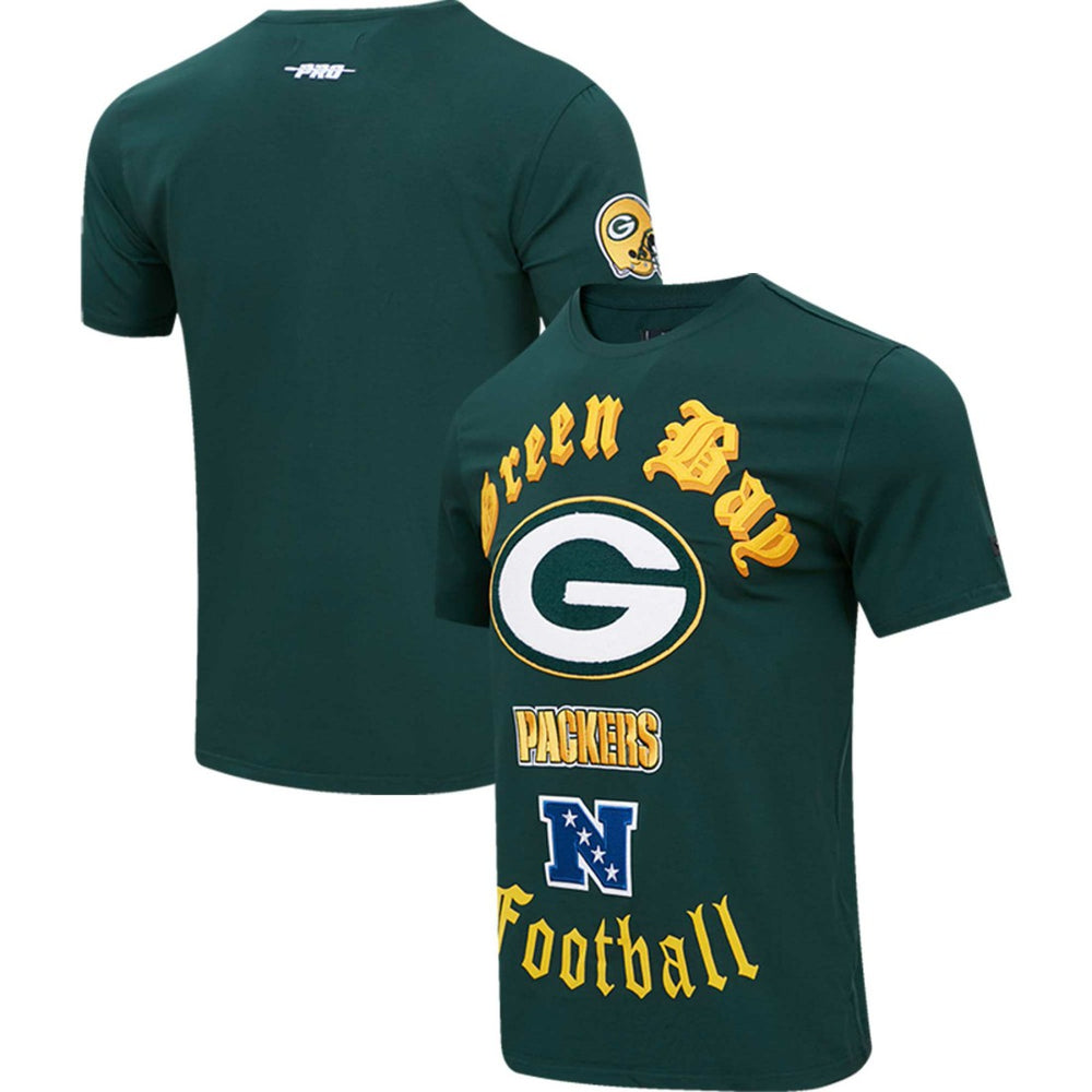 Green Bay Packers Pro Standard Old English T-Shirt Green - NFL
