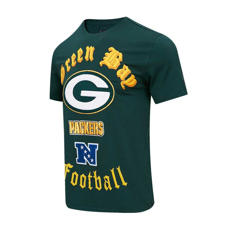 Green Bay Packers Pro Standard Old English T-Shirt Green - NFL
