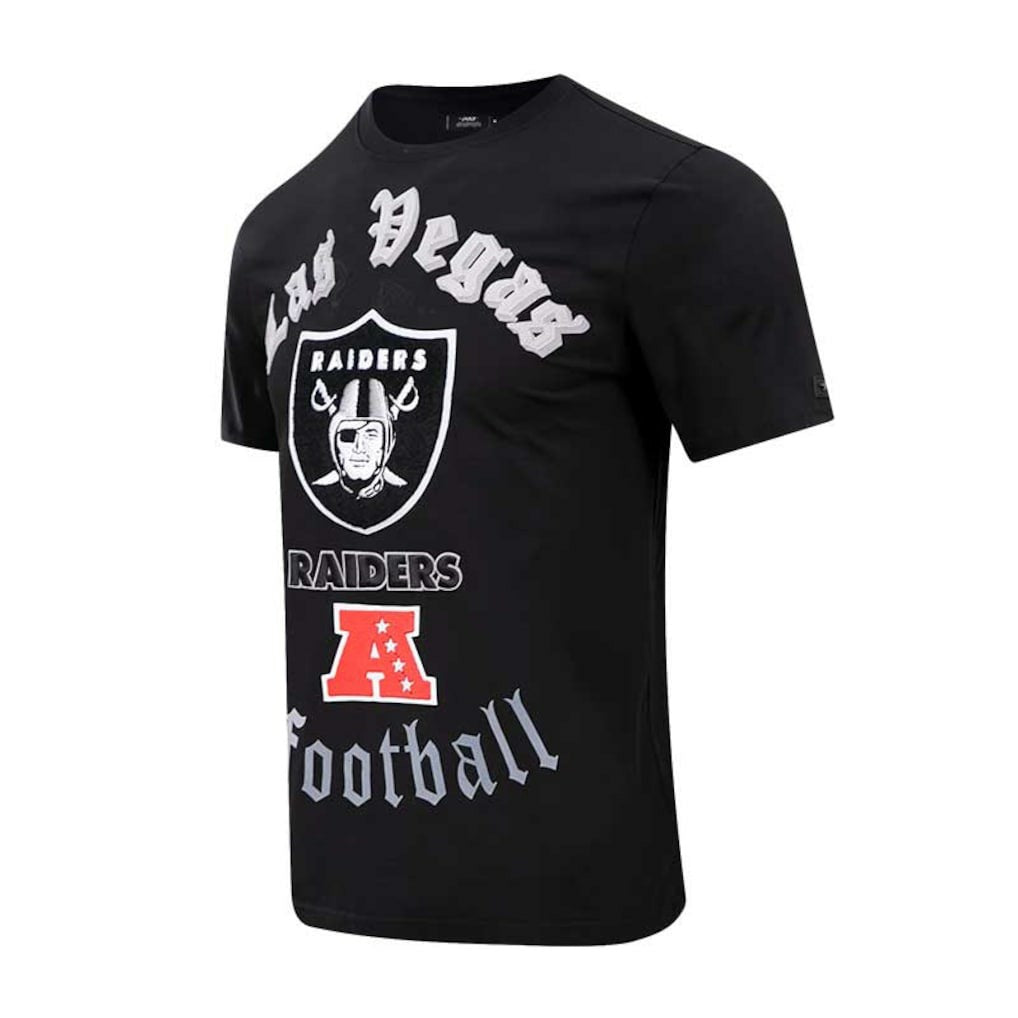 Las Vegas Raiders Pro Standard Old English T-Shirt Black - NFL