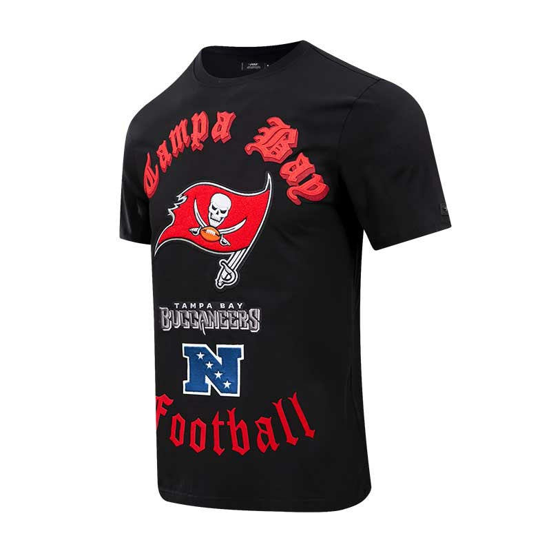 Tampa Bay Buccaneers Pro Standard Old English T-Shirt Black - NFL