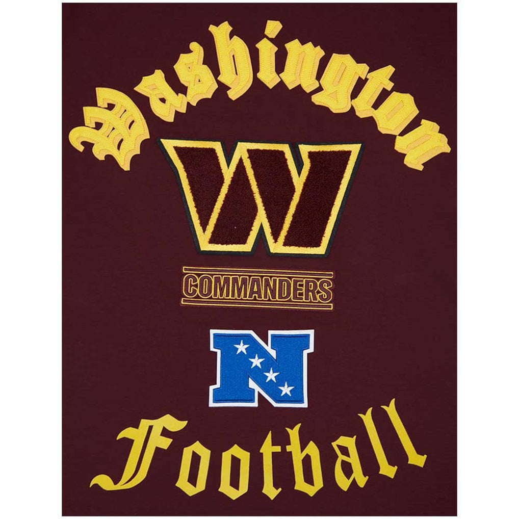 Washington Commanders Pro Standard Old English T-Shirt Burgundy - NFL