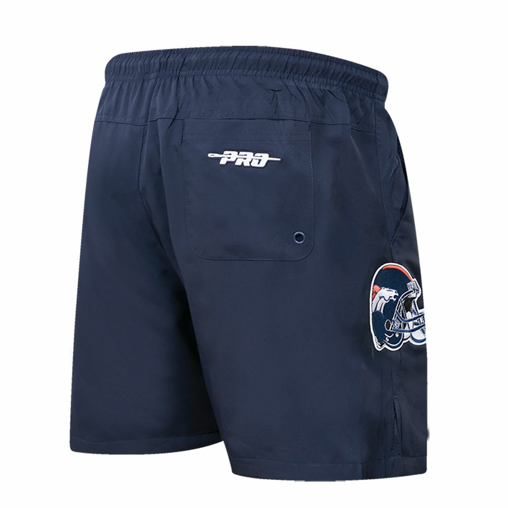 Denver Broncos Pro Standard Woven Shorts Navy - NFL