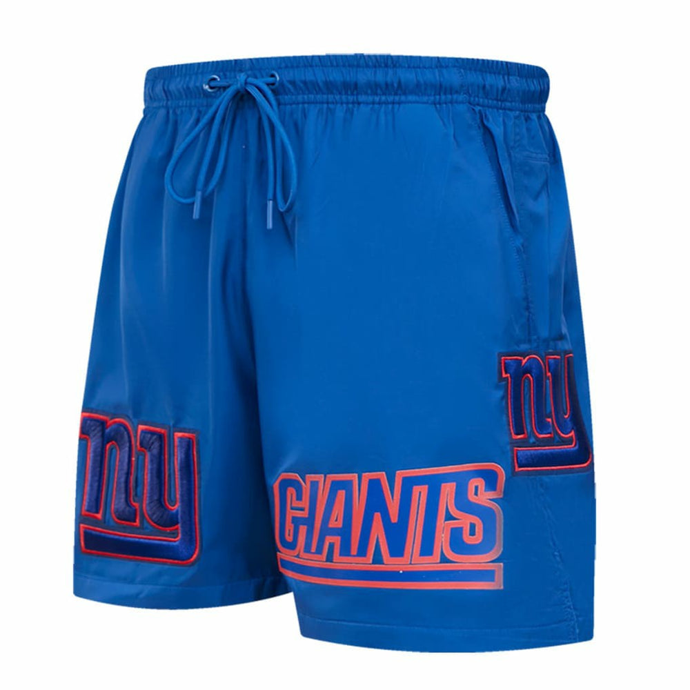 New York Giants Pro Standard Woven Shorts Royal - NFL