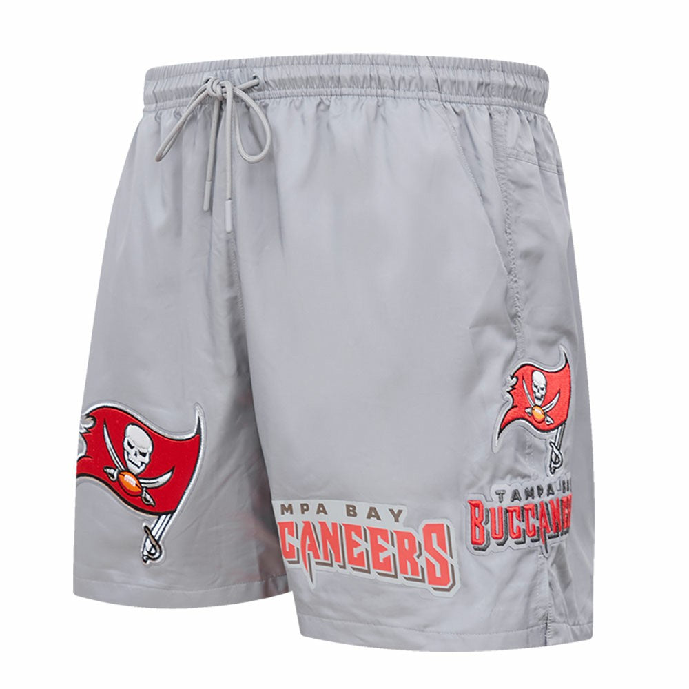 Tampa Bay Buccaneers Pro Standard Woven Shorts Pewter - NFL