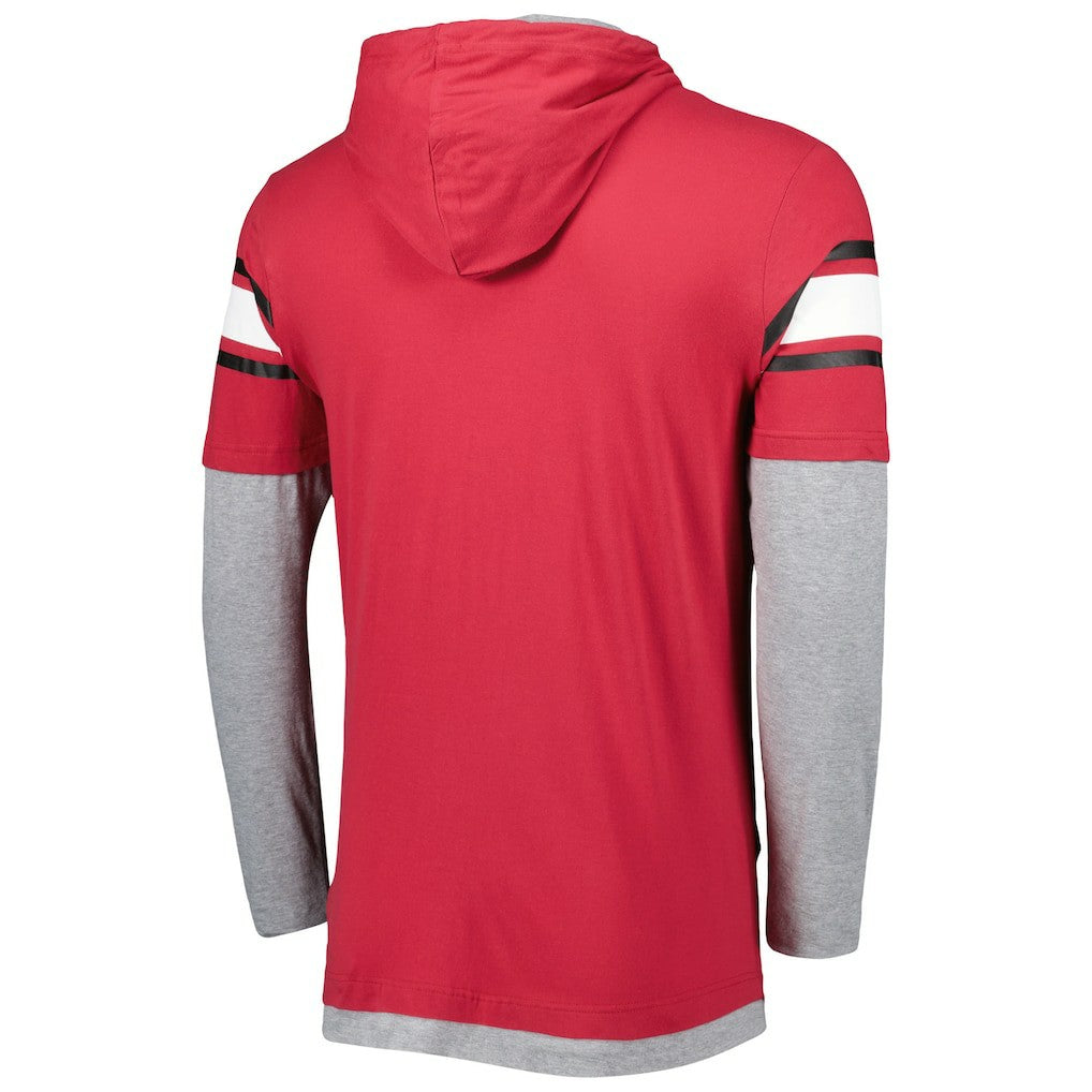 Arizona Cardinals New Era Long Sleeve Hoodie T-Shirt Cardinal - NFL
