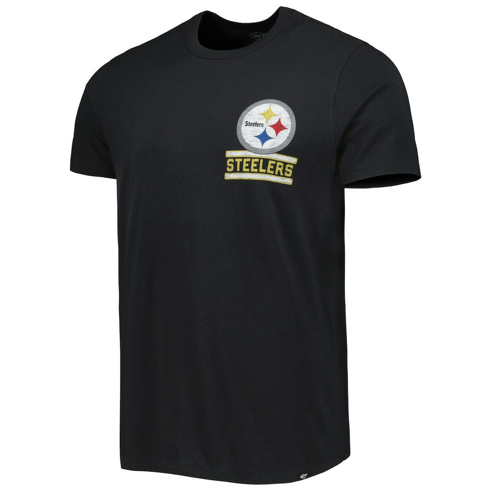 Pittsburgh Steelers '47 Open Field Franklin T-Shirt Black - 47 brand