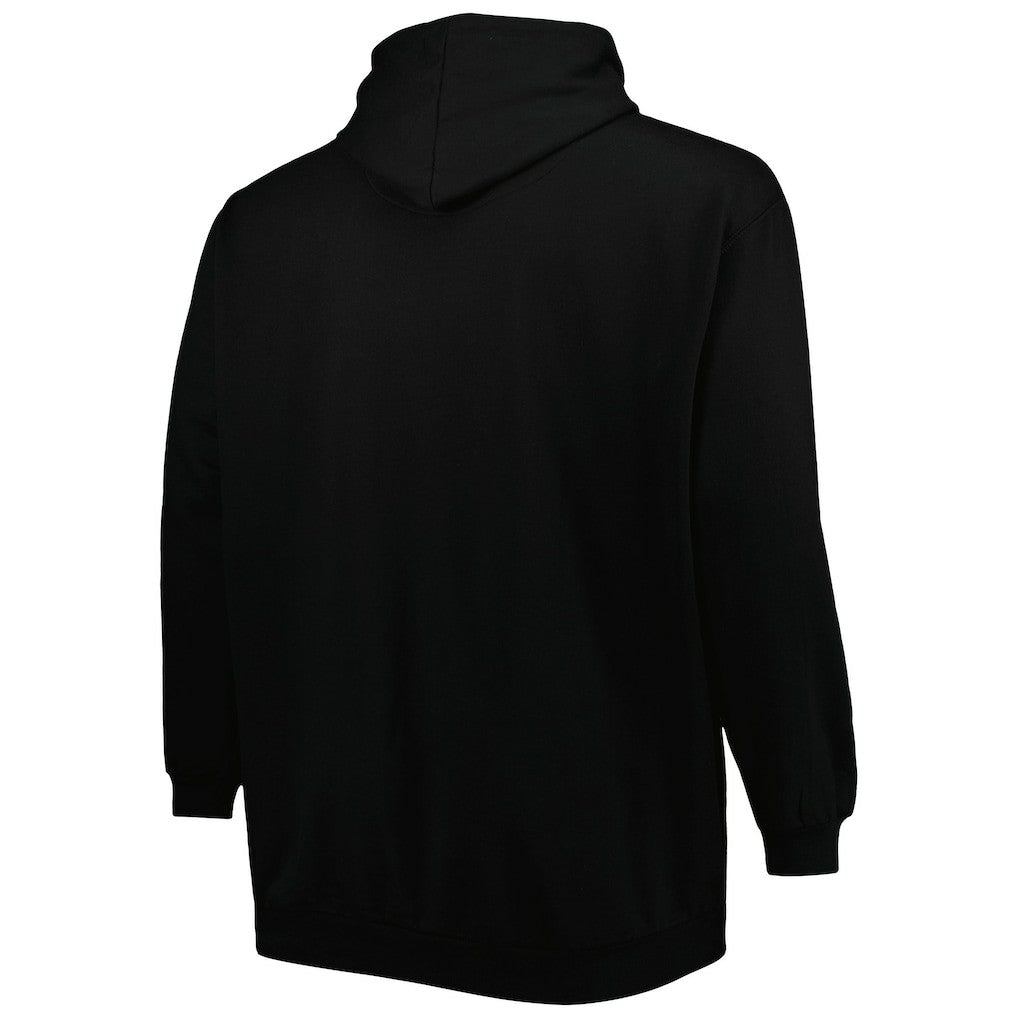 Jacksonville Jaguars Big & Tall Pop of Color Pullover Hoodie Black - Fanatics