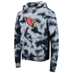 Arizona Cardinals New Era Team Tie-Dye Pullover Hoodie Black - NFL