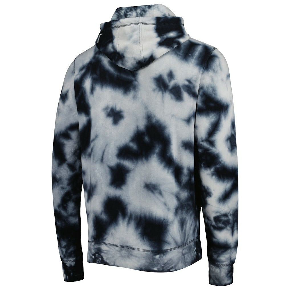 New Orleans Saints New Era Team Tie-Dye Pullover Hoodie Black - NFL