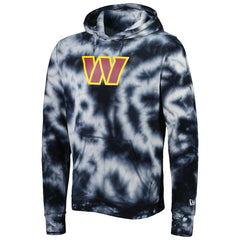 Washington Commanders New Era Team Tie-Dye Pullover Hoodie Black - NFL