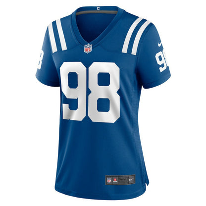 Tony Siragusa Indianapolis Colts Women's Game Retired Player Jersey - Royal | NFL Jerseys