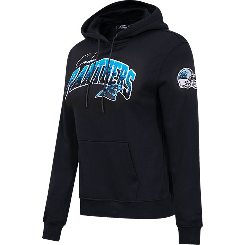 Carolina Panthers Pro Standard Women's Local Patch Pullover Hoodie Black - NFL