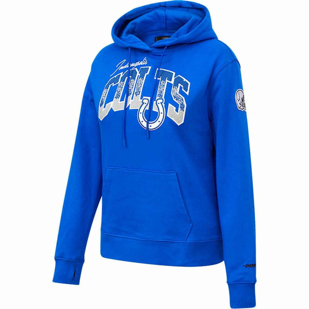 Indianapolis Colts Pro Standard Women's Local Patch Pullover Hoodie Royal - NFL