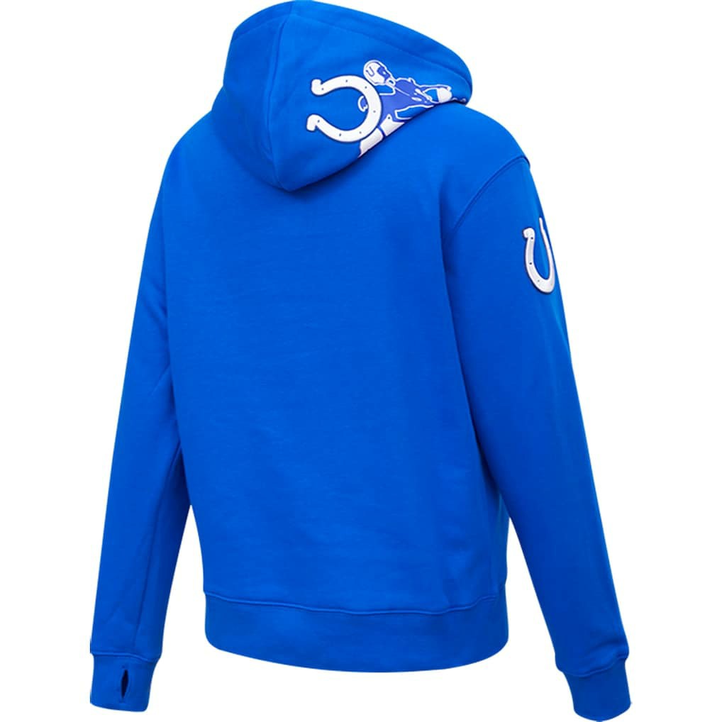 Indianapolis Colts Pro Standard Women's Local Patch Pullover Hoodie Royal - NFL