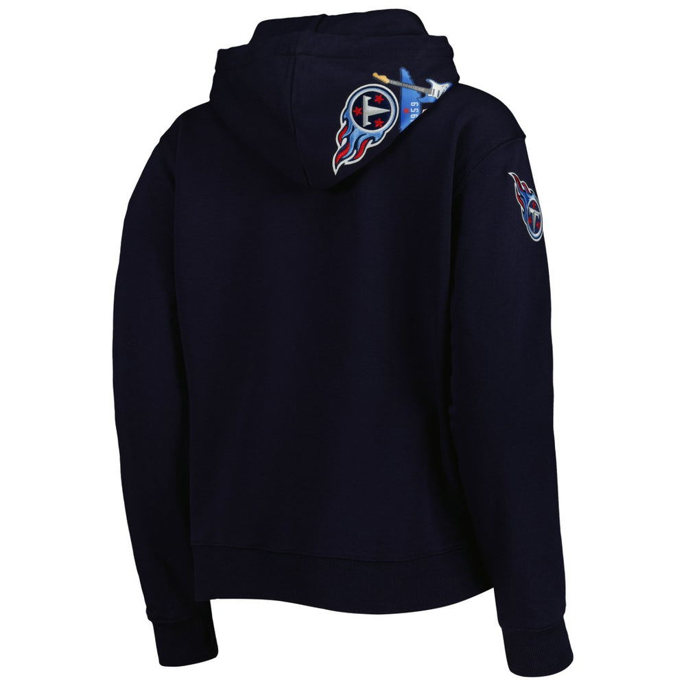 Tennessee Titans Pro Standard Women's Local Patch Pullover Hoodie Navy - NFL