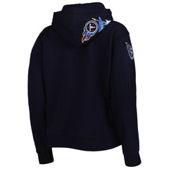 Tennessee Titans Pro Standard Women's Local Patch Pullover Hoodie Navy - NFL