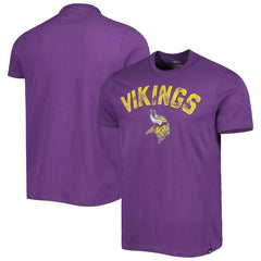 Minnesota Vikings '47 All Arch Franklin T-Shirt Purple - 47 brand