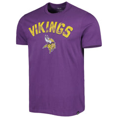 Minnesota Vikings '47 All Arch Franklin T-Shirt Purple - 47 brand