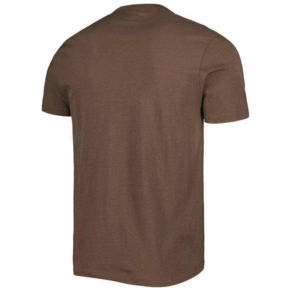 Cleveland Browns '47 Wordmark Rider Franklin T-Shirt Brown - 47 brand