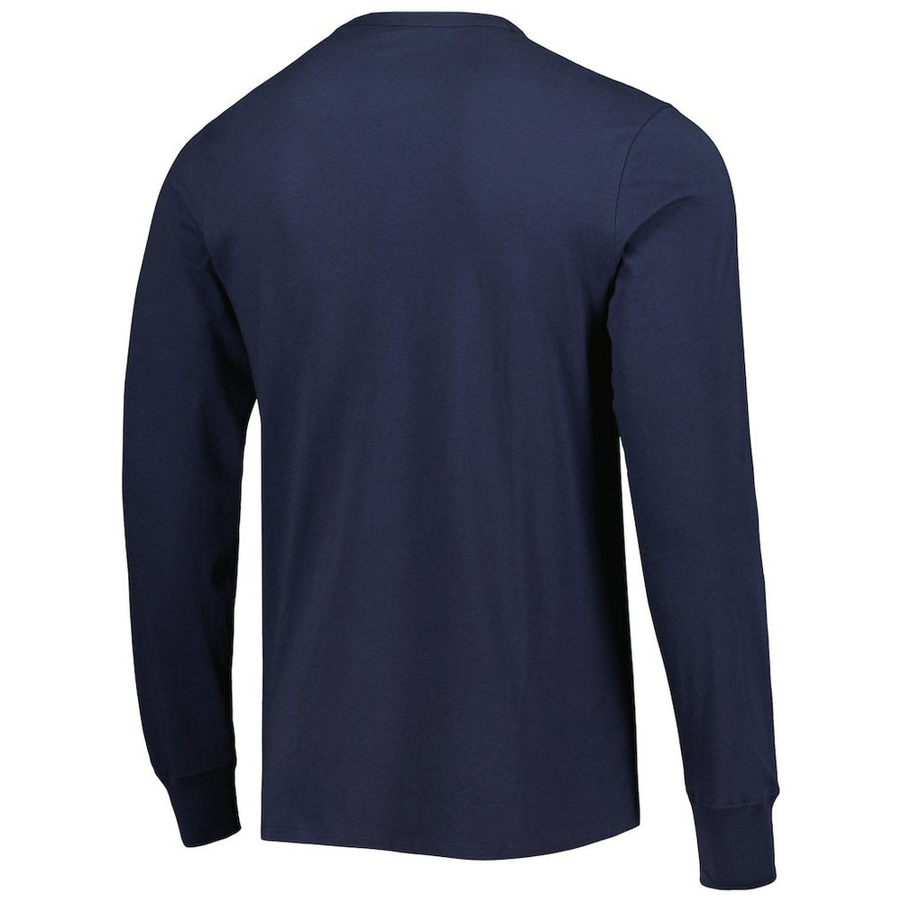 Chicago Bears '47 Brand Wide Out Franklin Long Sleeve T-Shirt Navy - 47 brand