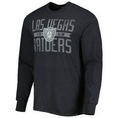 Las Vegas Raiders '47 Brand Wide Out Franklin Long Sleeve T-Shirt Black - 47 brand