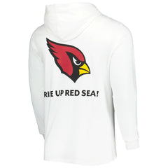 Arizona Cardinals Vineyard Vines Local Long Sleeve Hoodie T-Shirt White - NFL