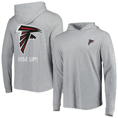 Atlanta Falcons Vineyard Vines Local Long Sleeve Hoodie T-Shirt Heathered Gray - NFL