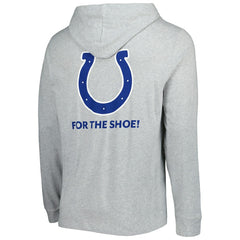 Indianapolis Colts Vineyard Vines Local Long Sleeve Hoodie T-Shirt Heathered Gray - NFL