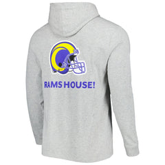 Los Angeles Rams Vineyard Vines Local Long Sleeve Hoodie T-Shirt Heathered Gray - NFL