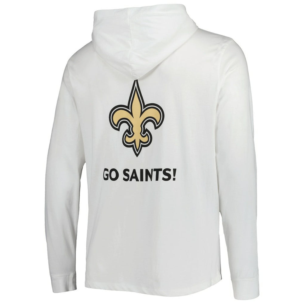New Orleans Saints Vineyard Vines Local Long Sleeve Hoodie T-Shirt White - NFL
