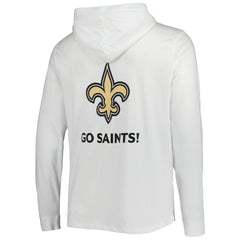 New Orleans Saints Vineyard Vines Local Long Sleeve Hoodie T-Shirt White - NFL