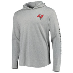 Tampa Bay Buccaneers Vineyard Vines Local Long Sleeve Hoodie T-Shirt Heathered Gray - NFL