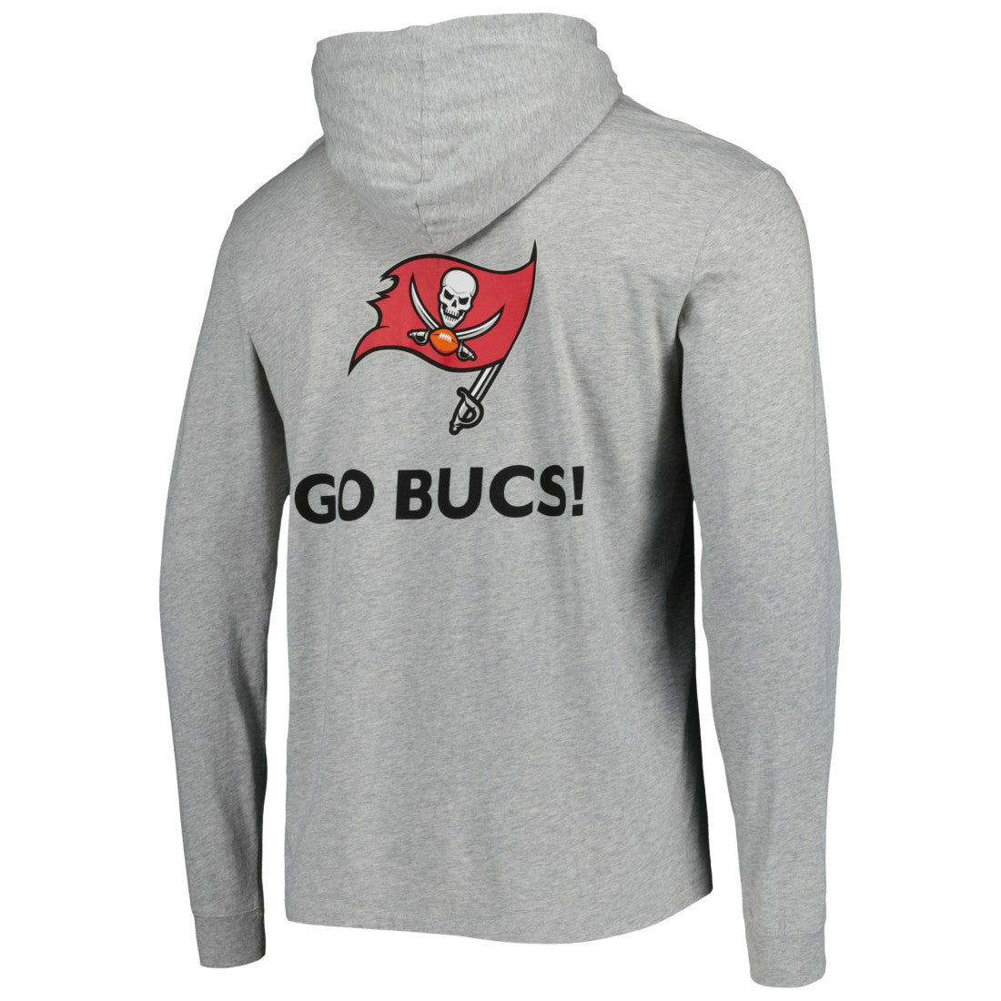 Tampa Bay Buccaneers Vineyard Vines Local Long Sleeve Hoodie T-Shirt Heathered Gray - NFL