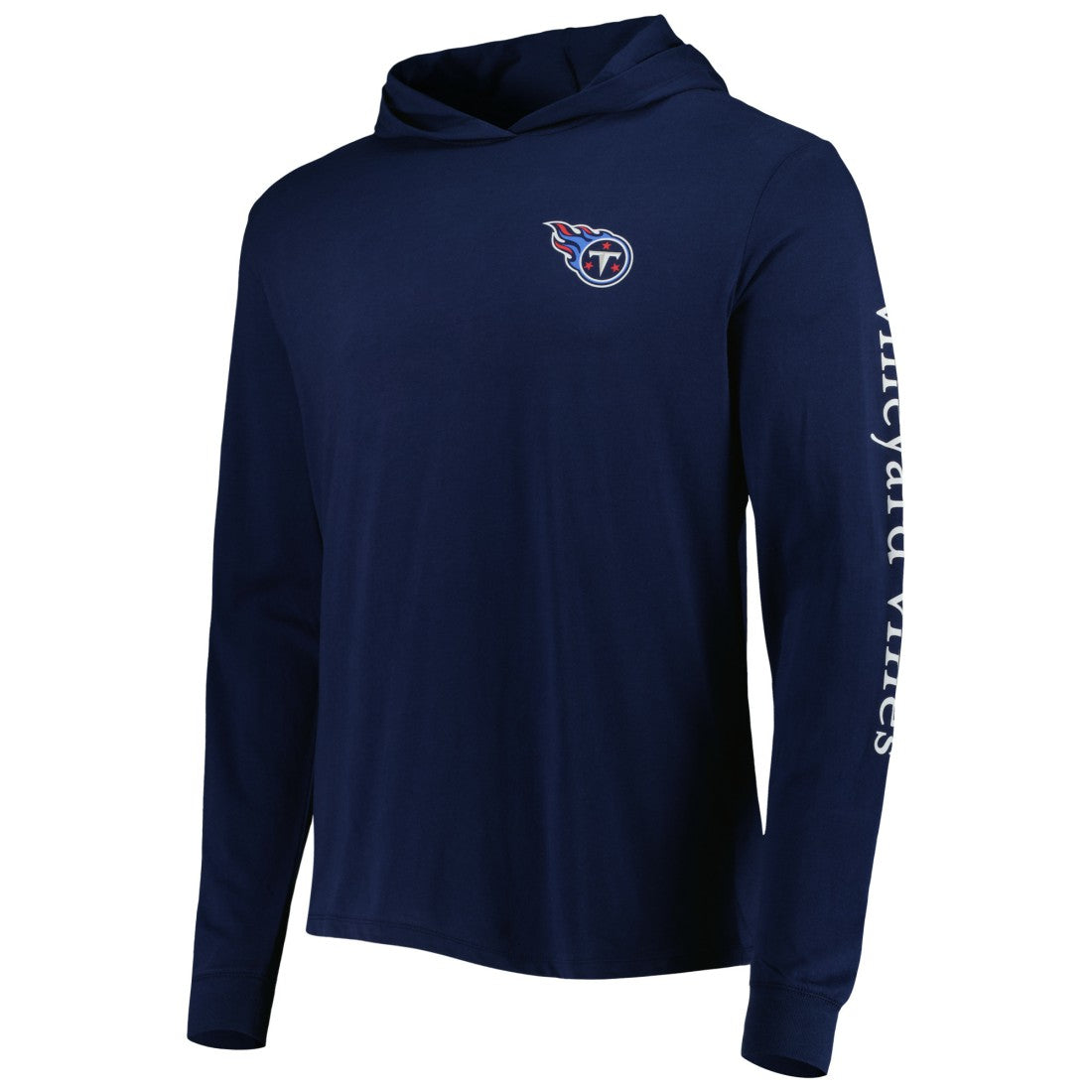 Tennessee Titans Vineyard Vines Local Long Sleeve Hoodie T-Shirt Navy - NFL