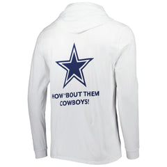 Dallas Cowboys Vineyard Vines Local Long Sleeve Hoodie T-Shirt White - NFL